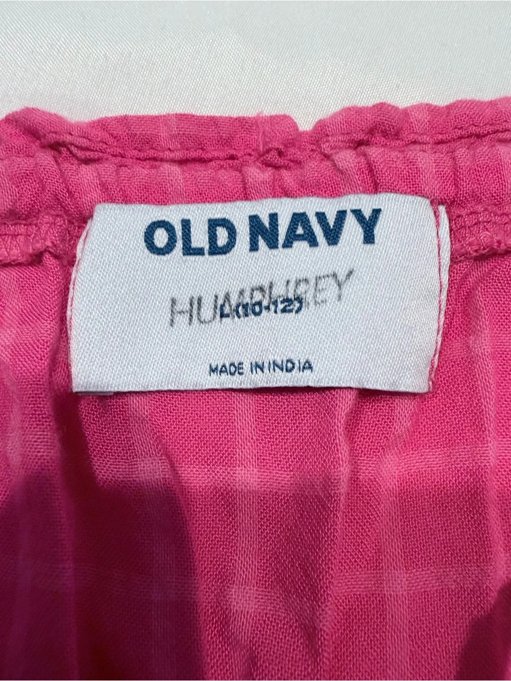 Old Navy Hot Pink Tiered Sundress
